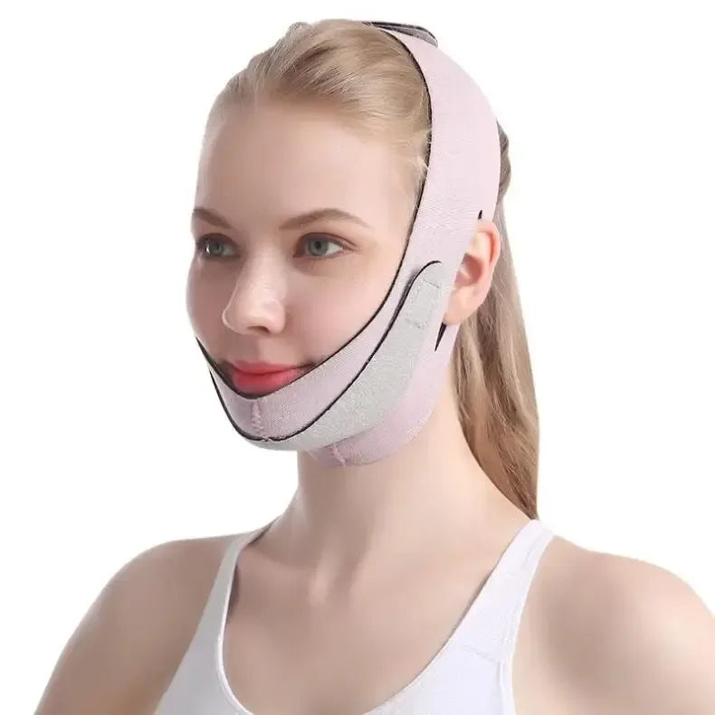 Adjustable Face Slimming Belt – Double Chin Reducer & Lifting Strap for All Face Shapes